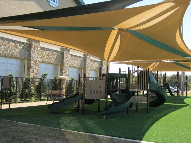 Multi-Level, Multi-Panel Shade Structures