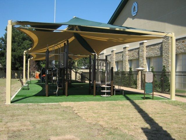 Multi-Level, Multi-Panel Shade Structures