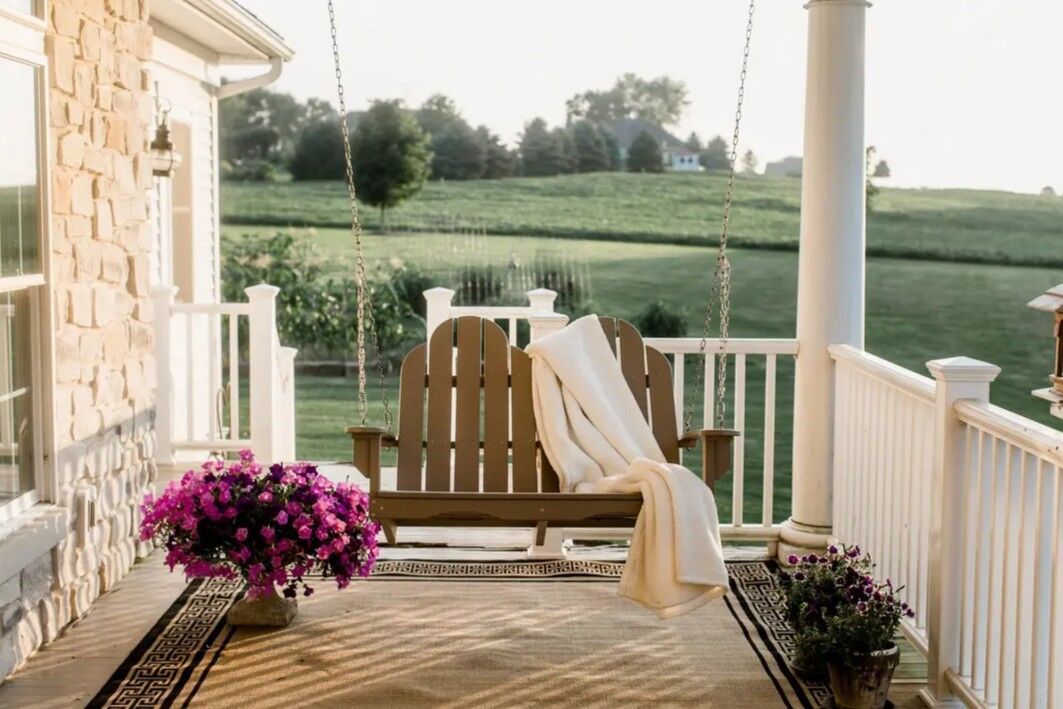 Classic Adirondack Swing