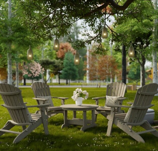 Heritage 31.5" Round Conversation Table