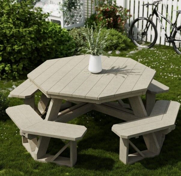 Heritage Octagon Picnic Table