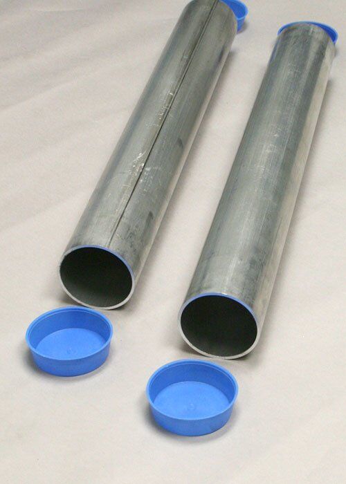 Aluminum Ground Sleeves, 24" Long for 2-7/8" OD Posts
