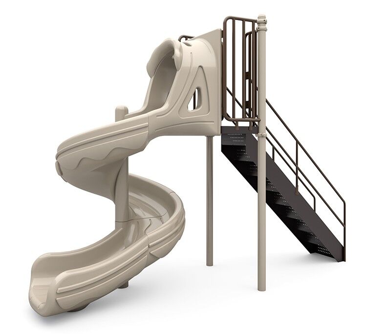 360 Freestanding Spiral Slide