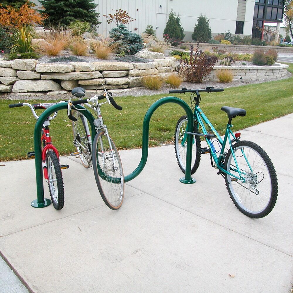 Challenger Plus Loop Style Bike Rack, Powder Coated