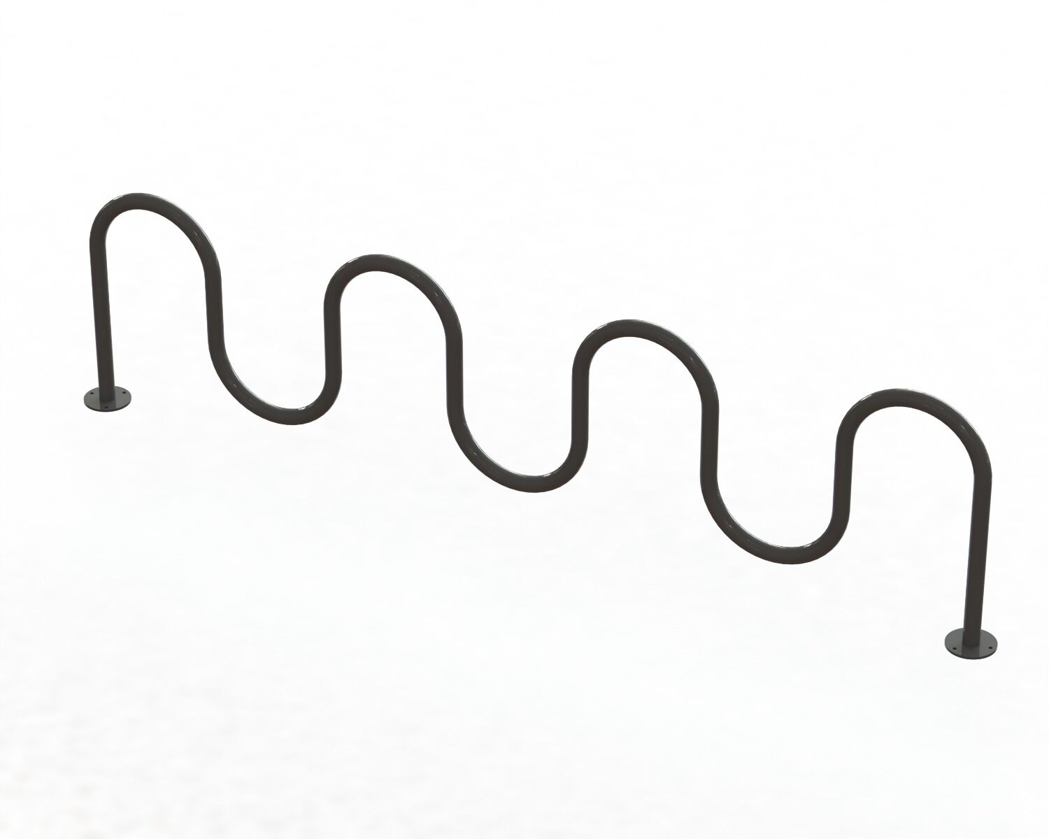 Challenger Plus Loop Style Bike Rack, Powder Coated