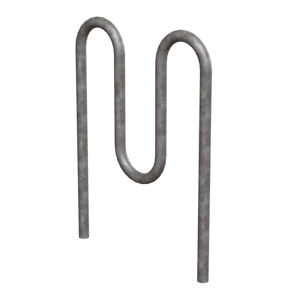 Heavy Duty Challenger Loop Style Bike Rack, Stainless Steel