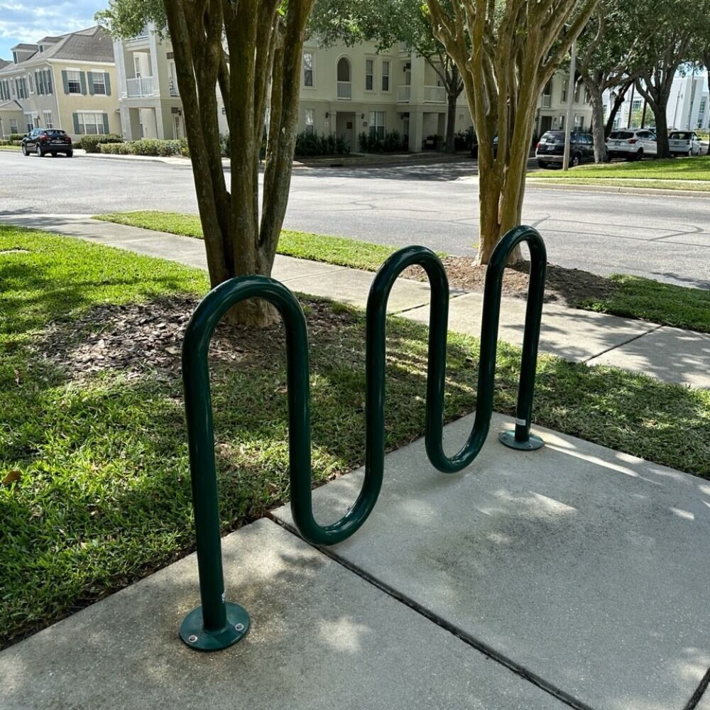 Heavy Duty Challenger Loop Style Bike Rack, Powder Coated