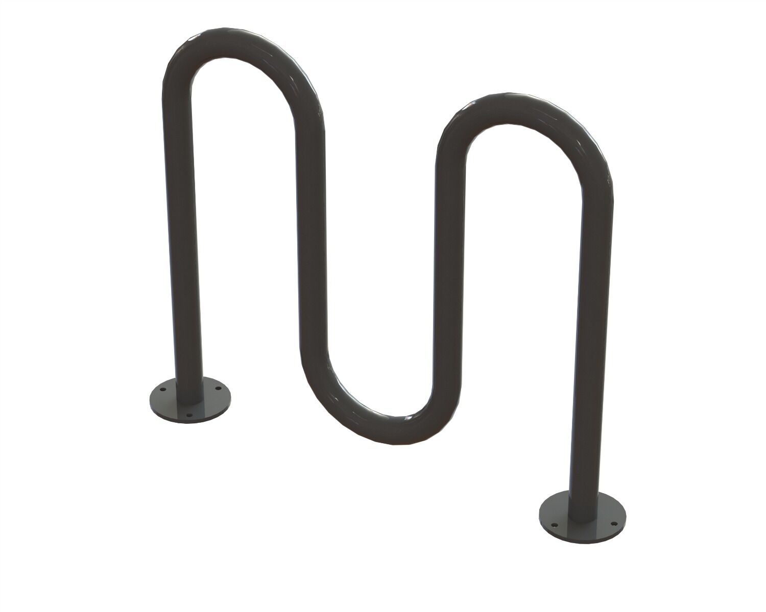 Heavy Duty Challenger Loop Style Bike Rack, Stainless Steel