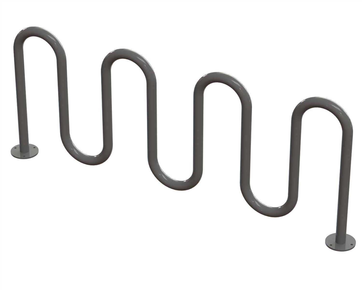 Heavy Duty Challenger Loop Style Bike Rack, Powder Coated