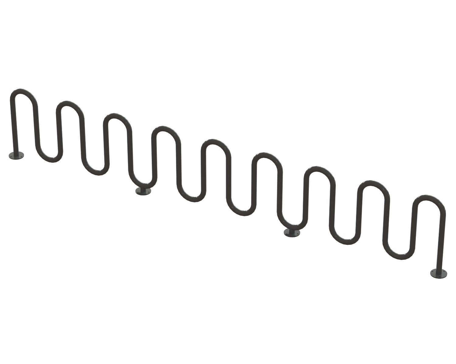 Heavy Duty Challenger Loop Style Bike Rack, Stainless Steel