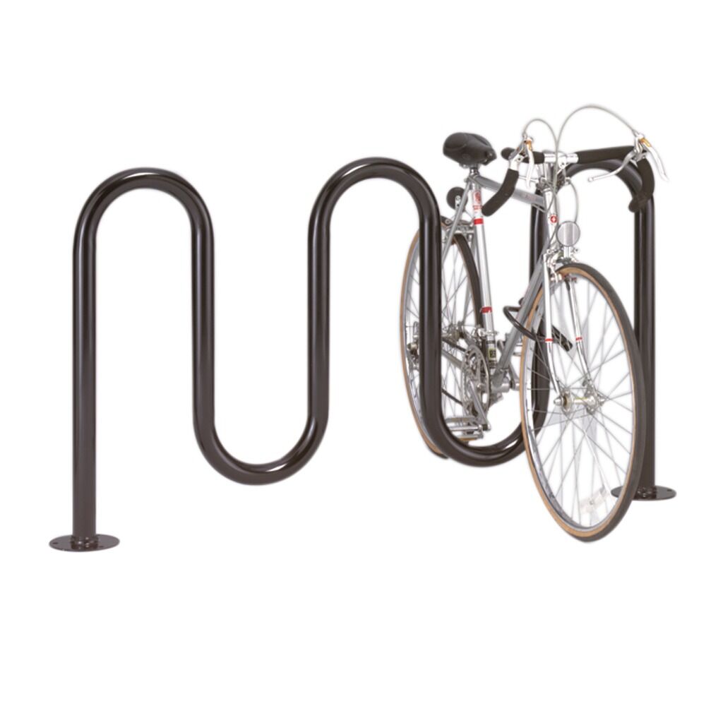 Heavy Duty Challenger Loop Style Bike Rack, Stainless Steel