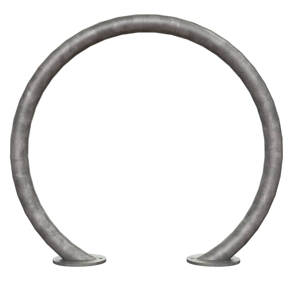 Orion Style Bike Rack, 2 Bike Capacity, Galvanized