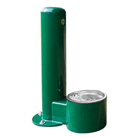 Metal Pedestal Frost Proof Pet Drinking Fountain