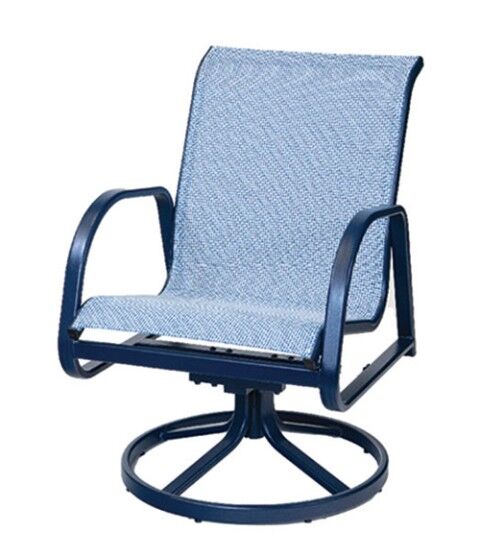 Ocean Breeze Sling Dining Swivel Rocker