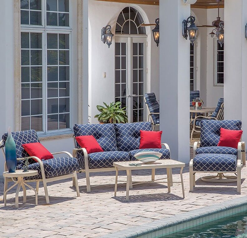 Sonata Deep Seating Cushion Lounge Chair Swivel Rocker