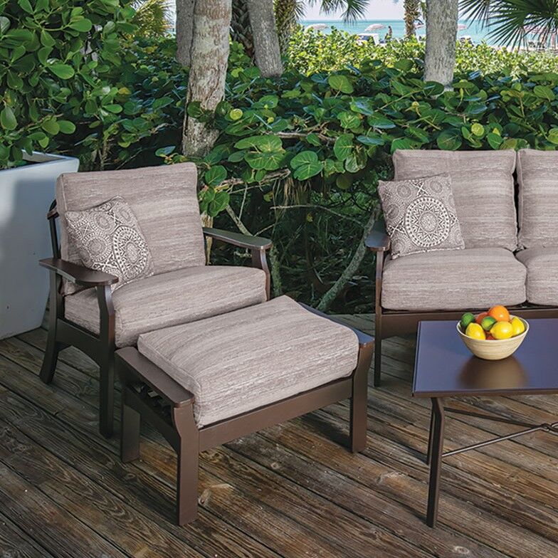 Covina Deep Seating Cushion Lounge Chair