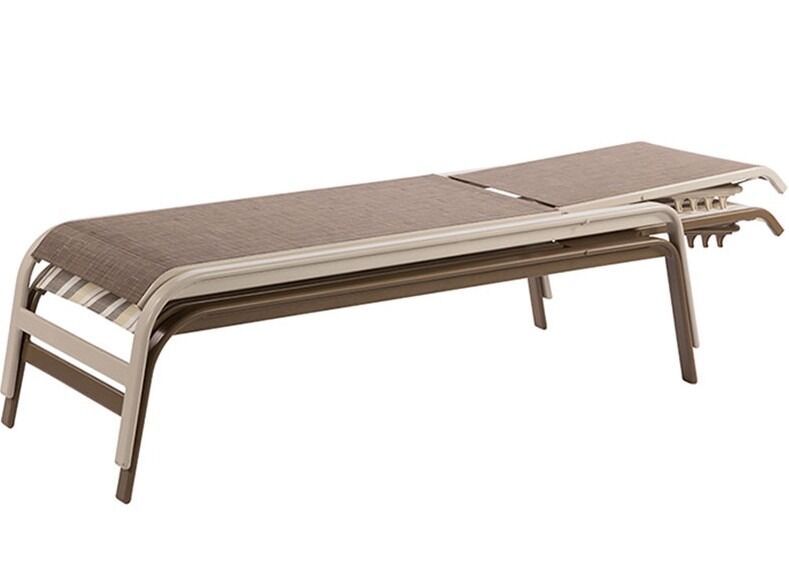 Anna Maria 18" Sling Chaise Lounge, Without Arms