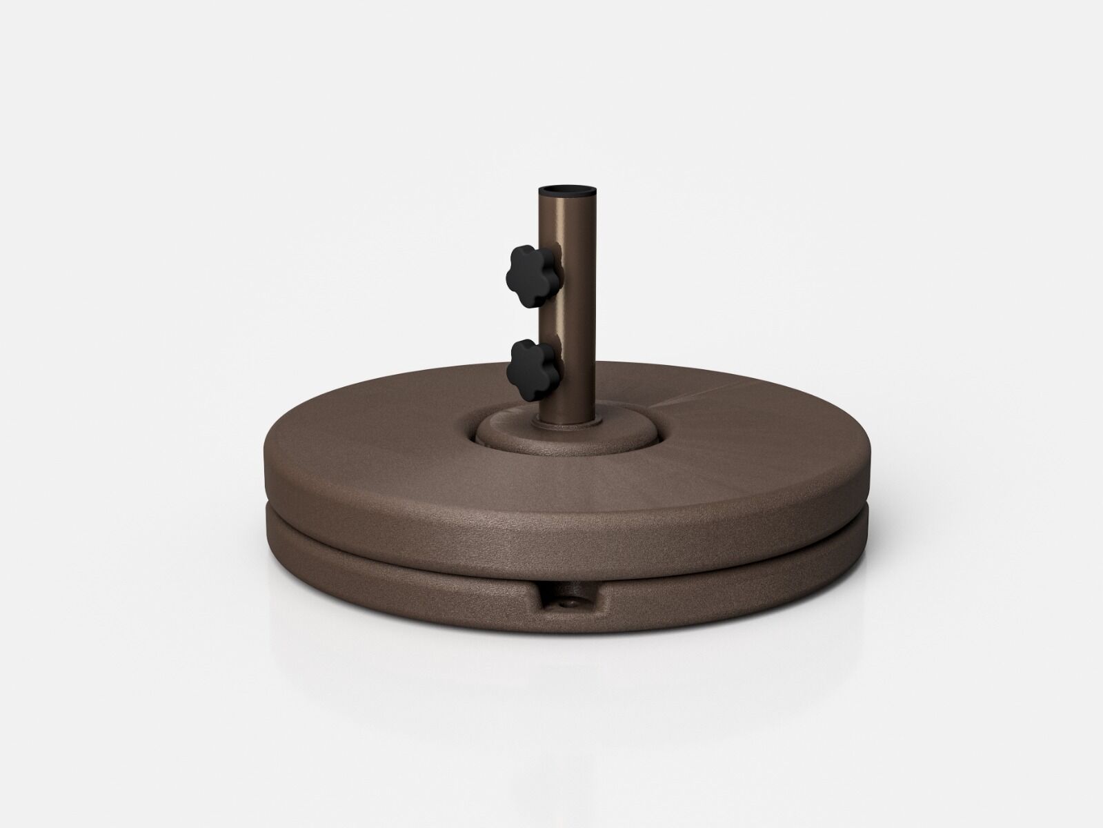 20" Resin Coated Concrete Umbrella Base