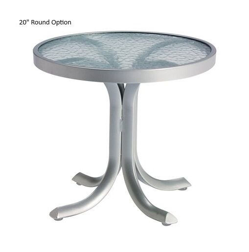 Acrylic Top Tea Tables
