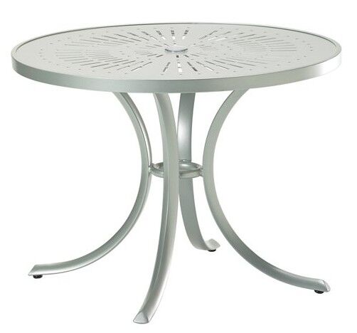 La'Stratta Patterned Aluminum Dining Tables