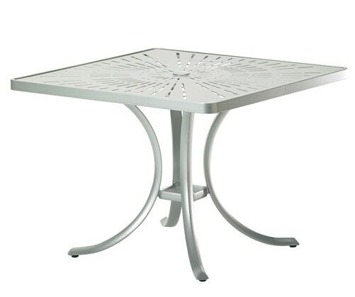 La'Stratta Patterned Aluminum Dining Tables