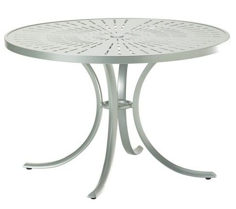 La'Stratta Patterned Aluminum Dining Tables