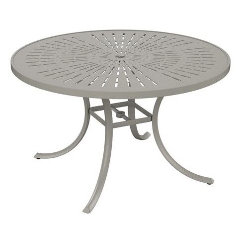 La'Stratta Patterned Aluminum Dining Tables