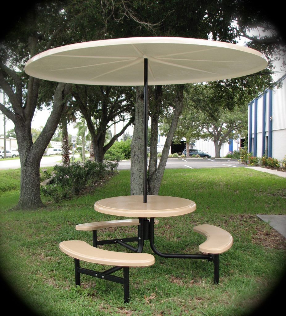 Starburst Round Fiberglass Umbrella