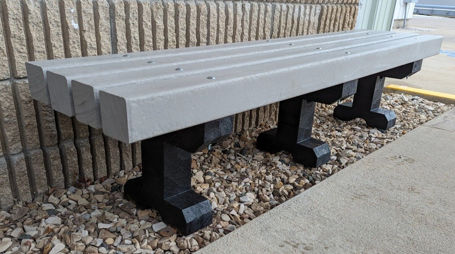 Dura Bench w/ Black Legs