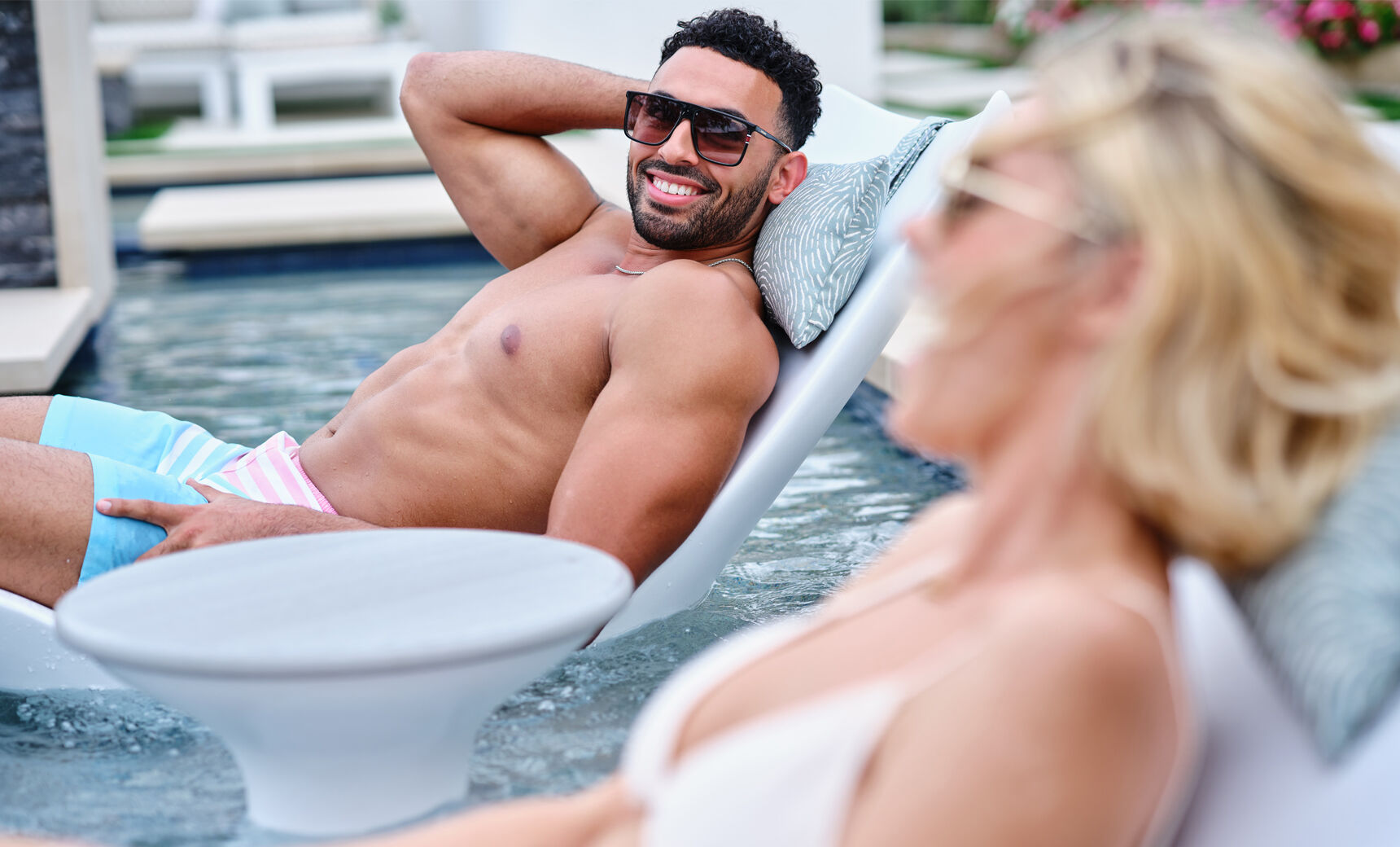Autograph Chaise Headrest Pillow