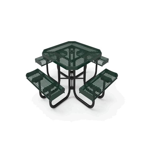 Rivendale Octagon Portable Table with Rolled Edges