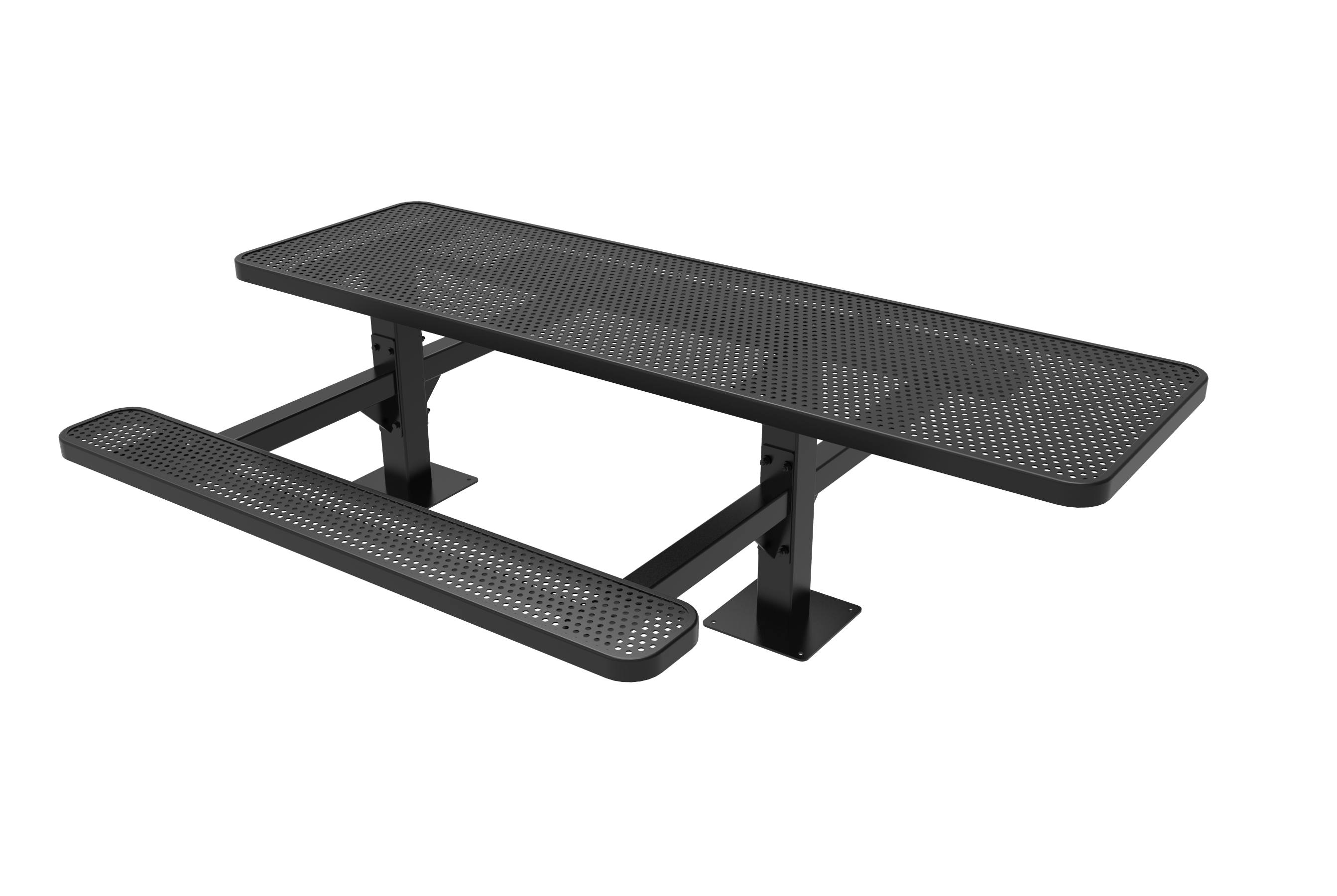 Rivendale Rectangular Double Pedestal Table - ADA Accessible