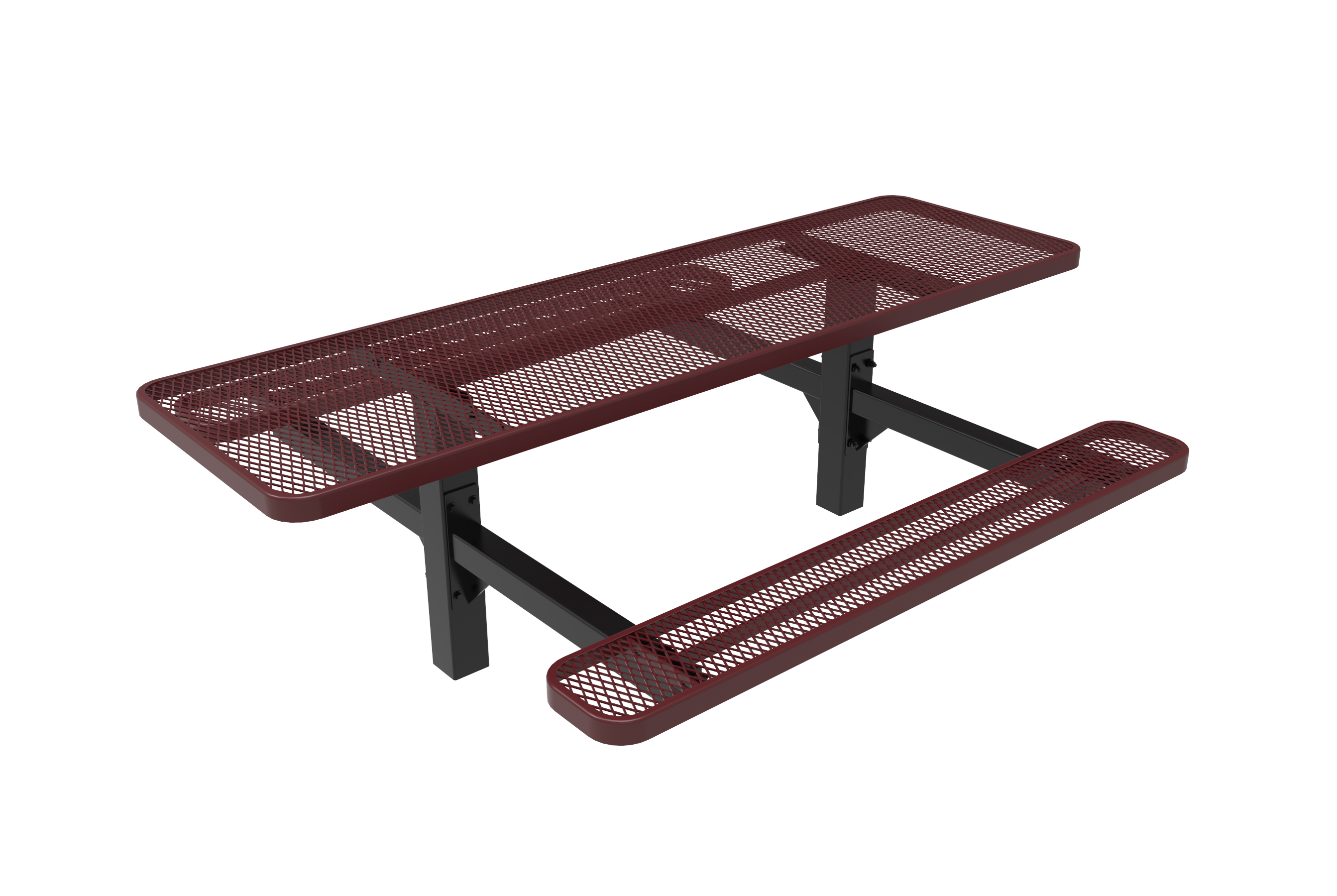 Rivendale Rectangular Double Pedestal Table - ADA Accessible