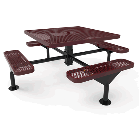 Rivendale Square Nexus Pedestal Table