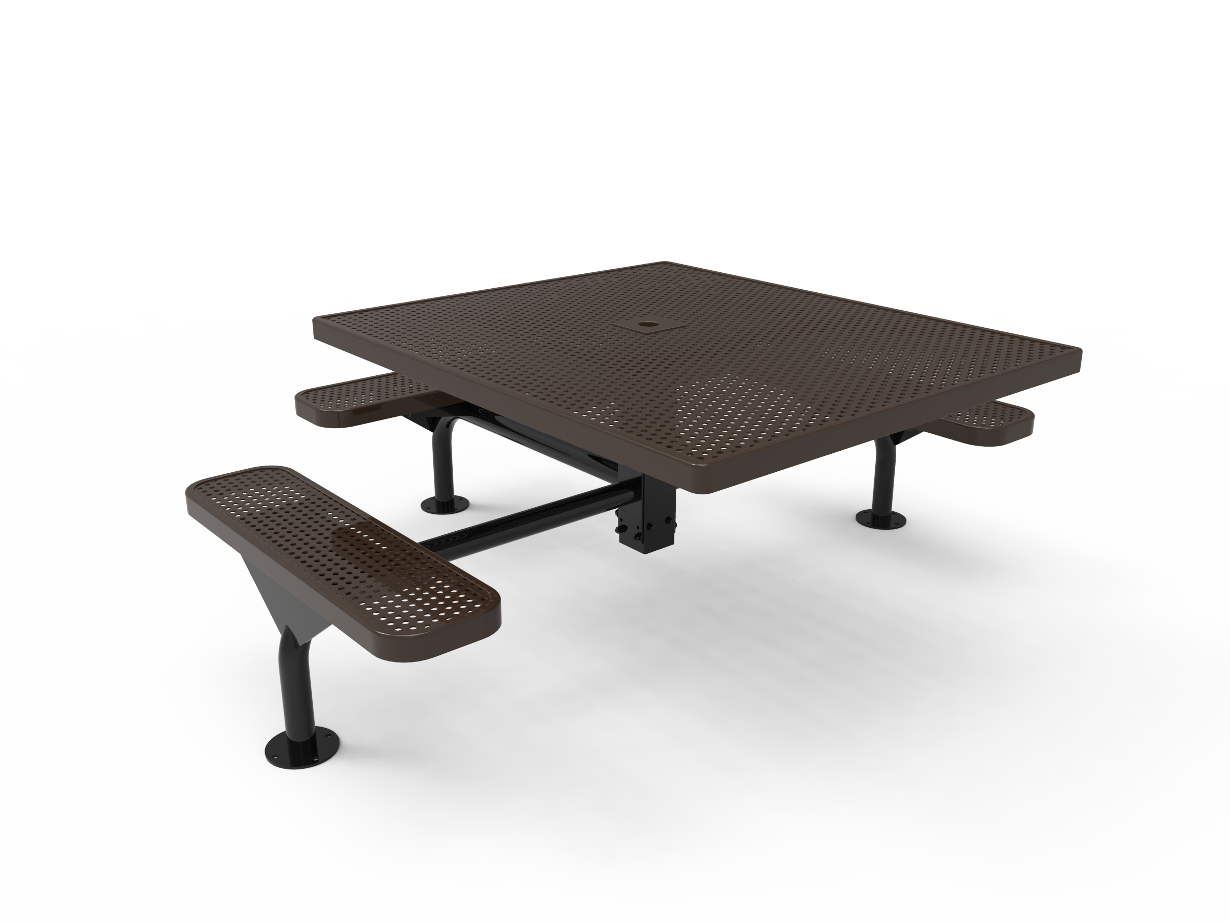 Rivendale Square Nexus Pedestal Table - ADA Accessible