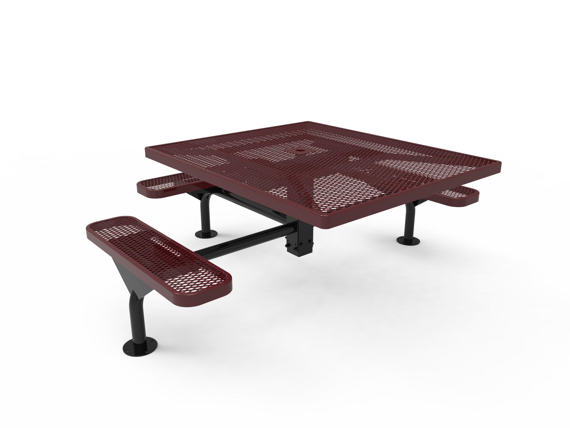Rivendale Square Nexus Pedestal Table - ADA Accessible