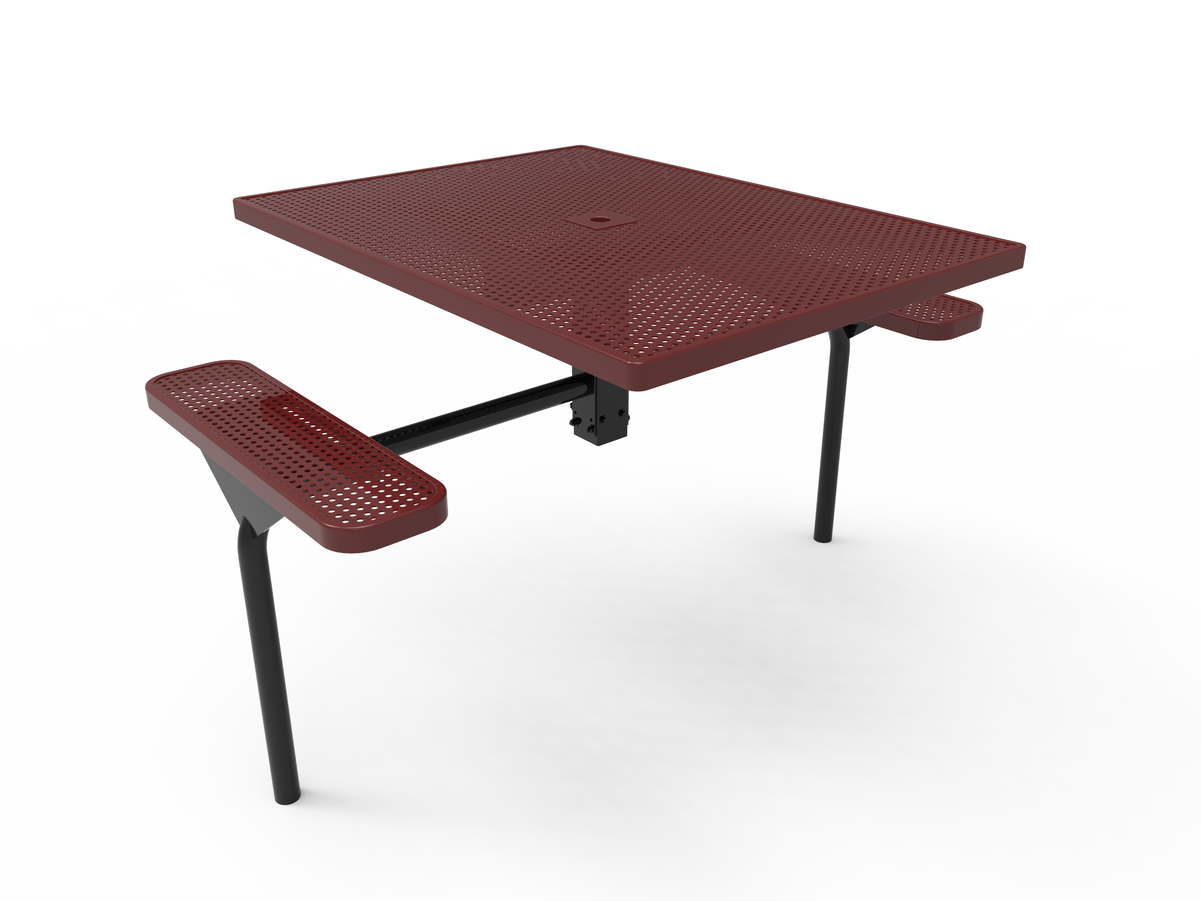 Rivendale Square Nexus Pedestal Table - ADA Accessible
