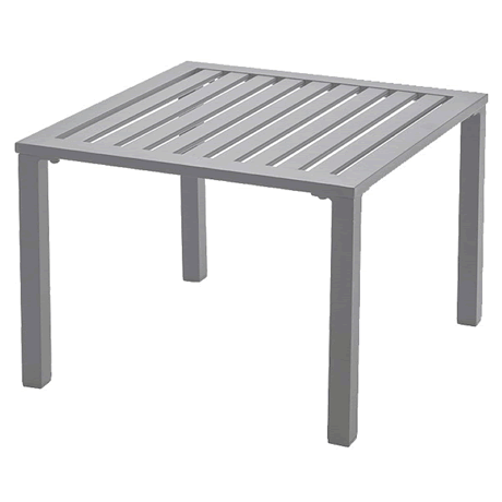 Sunset 20" x 20" Aluminum Low Table
