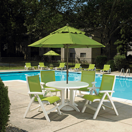 Jamaica Beach Midback Folding Sling Chair