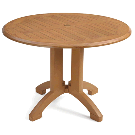 Atlanta 42" Round Molded Melamine Table
