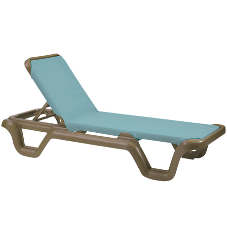 Marina Adjustable Sling Chaise Lounge without Arms