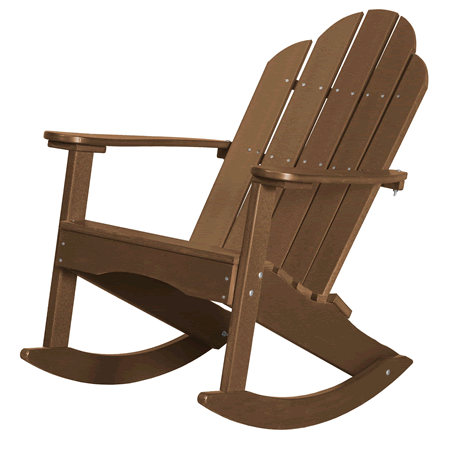 Classic Adirondack Rocking Chair