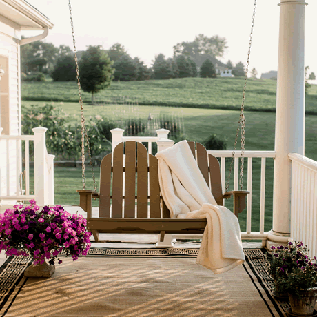 Classic Adirondack Swing