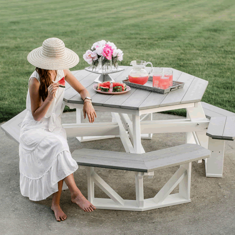 Heritage Octagon Picnic Table