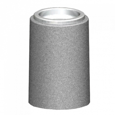 Round Concrete Snuffer