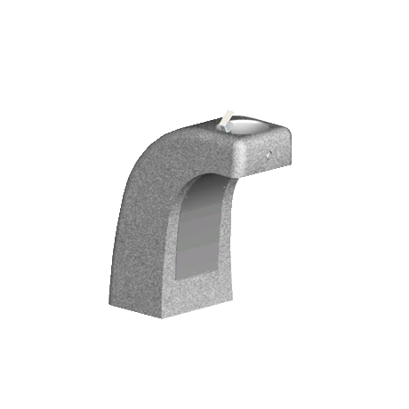 Handicap Accessible Concrete Drinking Fountain