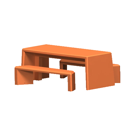 UT Series Concrete Monster Table