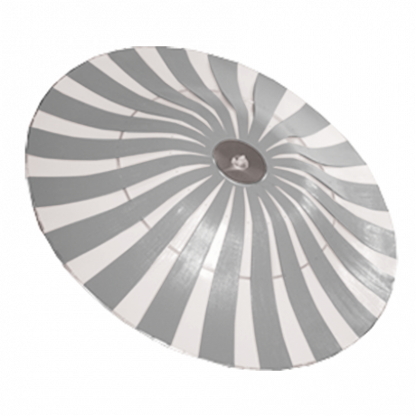 The 701 Aluminum Alternating Vane Umbrella