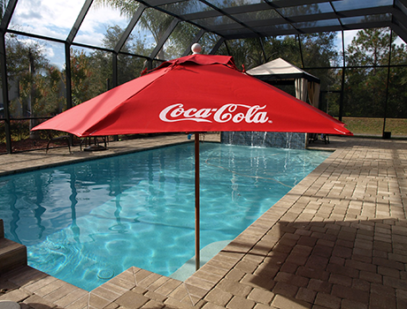 South Beach Heavy Duty Commercial Umbrella, 7.5 Foot Diameter