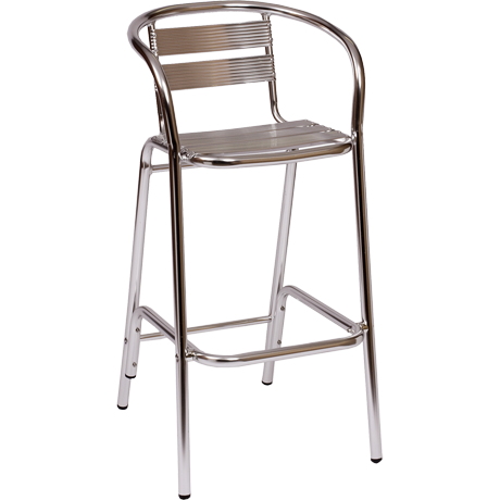 Capri Outdoor Arm Barstool
